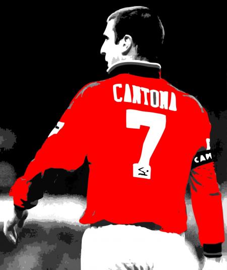 Eric Cantona .... Number 7
